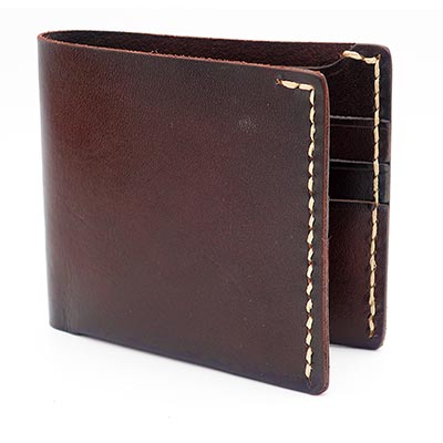 Men's Bifold brown Wallet - Trendy Leather