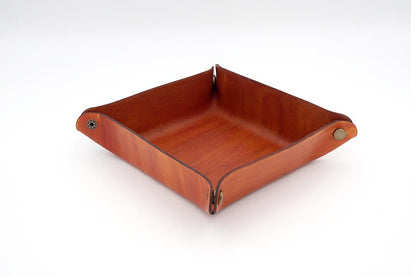 Leather Tray with Designe