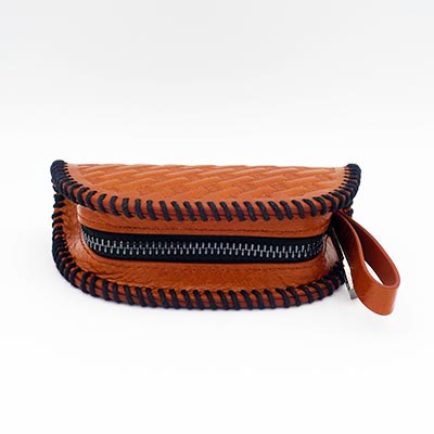 Italian Leather Coin Pouch - Trendy Leather