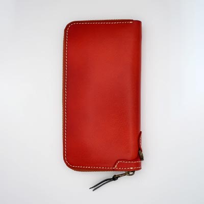 Women Red Wallet - Trendy Leather