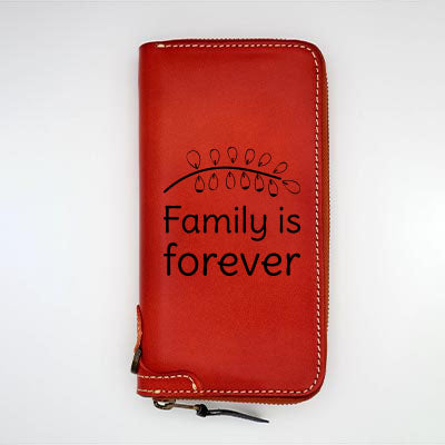 Women Red Wallet