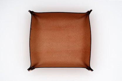 Leather Tray with Designe