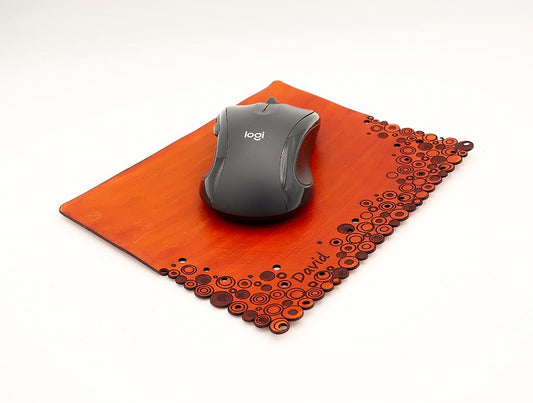 Leather Mouse Pad with Design