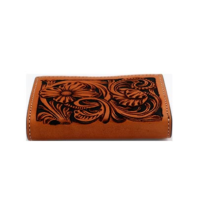 HandToold Brown Women Wallet - Trendy Leather